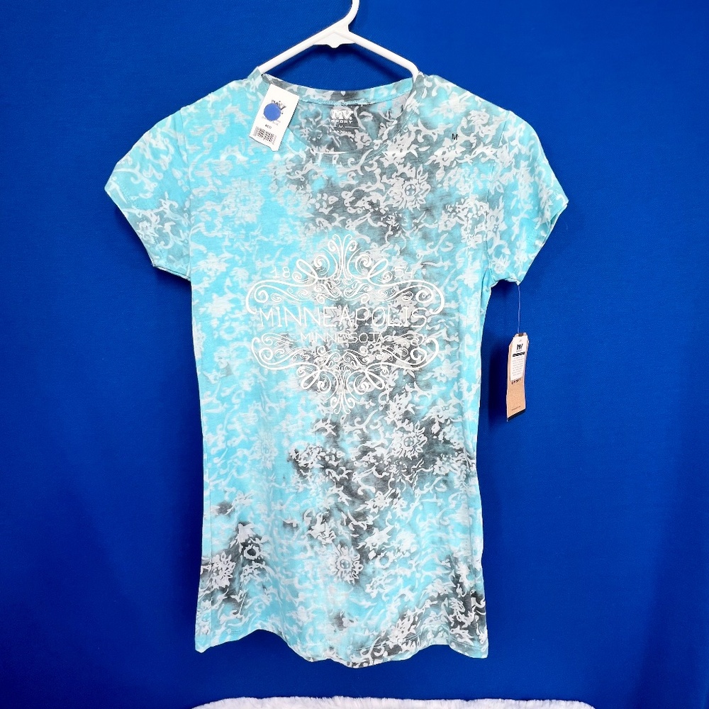 NWT |•MV SPORT•| Pretty Blue Minneapolis, Minnesota 1854